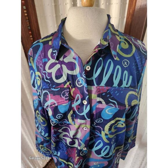 New Sheilay colorful button-up shirt - Picture 3 of 9